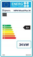 Kocioł, piec na drewno MPM DS WOOD PLUS 34 kW S.Z.