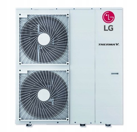 Nowoczesna LG pompa ciepła powietrzna monoblok R32-12 kW, 400 V HM123MR.U34