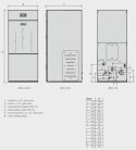 Piec, Kocioł Ferroli na pellet 12 kW + zasobnik 169l ZUM