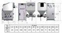 Piec, kocioł Ogniwo stalowy na ekogroszek 38 kW ZUM