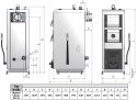 Piec, kocioł Ogniwo stalowy na węgiel kamienny 24 kW ZUM