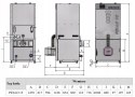 Piec, kocioł stalowy na pellet Ogniwo Pello 15 kW 5 klasa EcoDesign ZUM