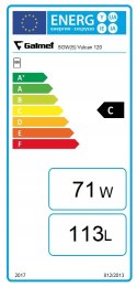 GALMET WYMIENNIK Z WĘŻOWNICĄ SPIRALNĄ 120L SGW(S), 26-125500