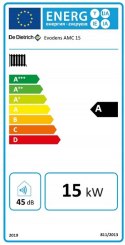 Kocioł gazowy kondensacyjny 1F wiszący Evodens AMC 15 De Dietrich