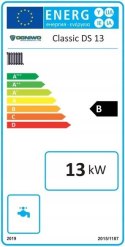 Piec, Kocioł Ogniwo jednofunkcyjny stalowy na węgiel kamienny 13 kW ZUM