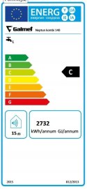 GALMET BOJLER 140L NEPTUN KOMBI + GRZAŁKA PRAWY