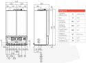 Kocioł gazowy Immergas kondensacyjny Victrix EXA 24 X 1 ERP