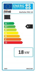 KOCIOŁ FERROLI BIOPELLET (5,5-18,0 kW) PIEC NA PELET Z PŁASZCZEM WODNYM ZUM