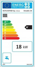 Piec Kocioł Drewko PLUS 18 kW, pellet drewno dotacja