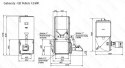 Piec Kocioł Kostrzewa z zasobnikiem stalowy na pellet 12 kW + ZUM gratis