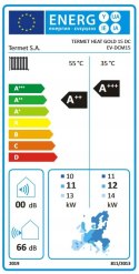 TERMET POMPA CIEPŁA MONOBLOCK HEAT GOLD 15 DC 17,6 kW