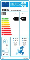 Pompa Ciepła HAIER MONOBLOK SUPER AQUA 11kW+zestaw