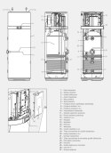 Pompa ciepła Ferroli EGEA TECH 260 LT-S c.w.u. z zasobnikem 247 l, 2CP0027F