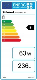 Bojler do pomp ciepła Galmet 250l SGW(S) Maxi, 26-258570N
