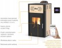 Piec Ferroli Breta Pellet 8 kW stalowy z płaszczem wodnym