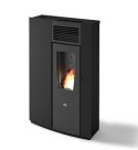 Piec na pellet Eva Calor Perla 7,5 kW czarny