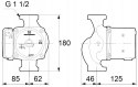 Pompa obiegowa Grundfos UPS 25-80N 180 95906439