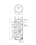 Zbiornik akumulacyjny warstwowy Multi-Inox 1000L wężownica Galmet 70-101600