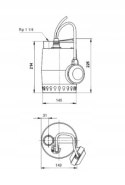 GRUNDFOS Pompa Zatapialna KP-250 A1, 012H1600