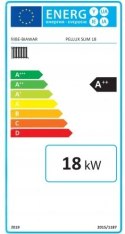 Piec Kocioł Biawar jednofunkcyjny stalowy na pellet 18 kW