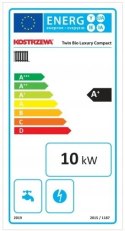 Piec Kocioł Kostrzewa Twin Bio Luxury Compact NE 10kW - ZUM Gratis