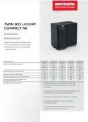 Piec Kocioł Kostrzewa Twin Bio Luxury Compact NE 8kW - ZUM Gratis