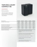 Piec Kocioł na pellet-Kostrzewa TWIN BIO LUXURY COMPACT NE 10kW +ZUM gratis