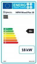 Piec Kocioł stalowy na drewno MPM WOOD PLUS 18 kW