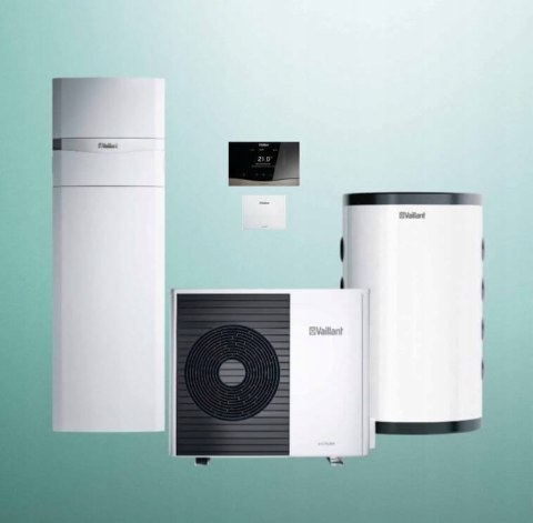 Pompa ciepła Vaillant aroTHERM Split VWL 75/5AS + uniTOWER + VRC 720