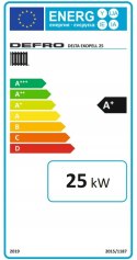 Kocioł na pellet DELTA EKOPELL 25 kW - wersja prawa Defro KCO-D-25-EP-P