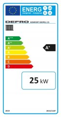 Kocioł na pellet KOMFORT EKOPELL 25 kW - wersja lewa Defro KCO-KE-25-EP-L