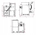 Kocioł na pellet SMART EKOPELL 12 kW - wersja lewa Defro KCO-SMP-12-L