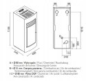 PIEC NA PELLET Eva Calor Letizia 15 kW z DGP