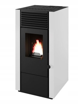 Piec Eva Calor stalowy na drewno, pellet 9 kW, AUTOMAT z pilotem