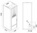 Piec na pellet Eva Calor Karen 9 kW zbiornik 45kg