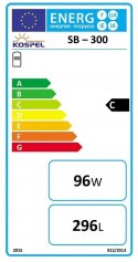 "Wymiennik Kospel C.W.U. 300L Stojący z 2 Wężownicami SB-300.1.PL