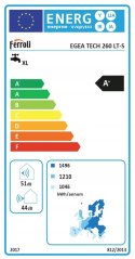 Pompa ciepła Ferroli EGEA TECH 260 LT-S c.w.u. z zasobnikem 247 l, 2CP0027F