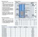 BOJLER KOSPEL WYMIENNIK 1x WĘŻOWNICA 100L SW-TERMO