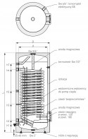 GALMET WYMIENNIK WĘŻOWNICĄ SPIRALNĄ DO POMP 250L, 26-258500N