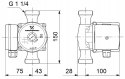 Pompa cyrkulacyjna Grundfos UP 20-30 N 150